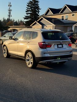 BMW X3 SUV Silver
