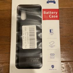 iPhone X External Battery Case Black 4000mAh