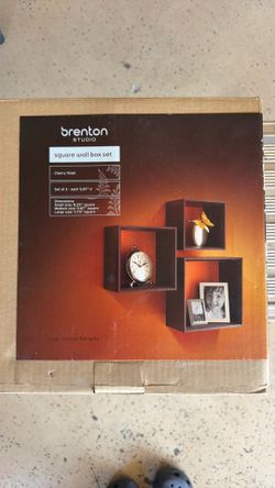 Square wall box set