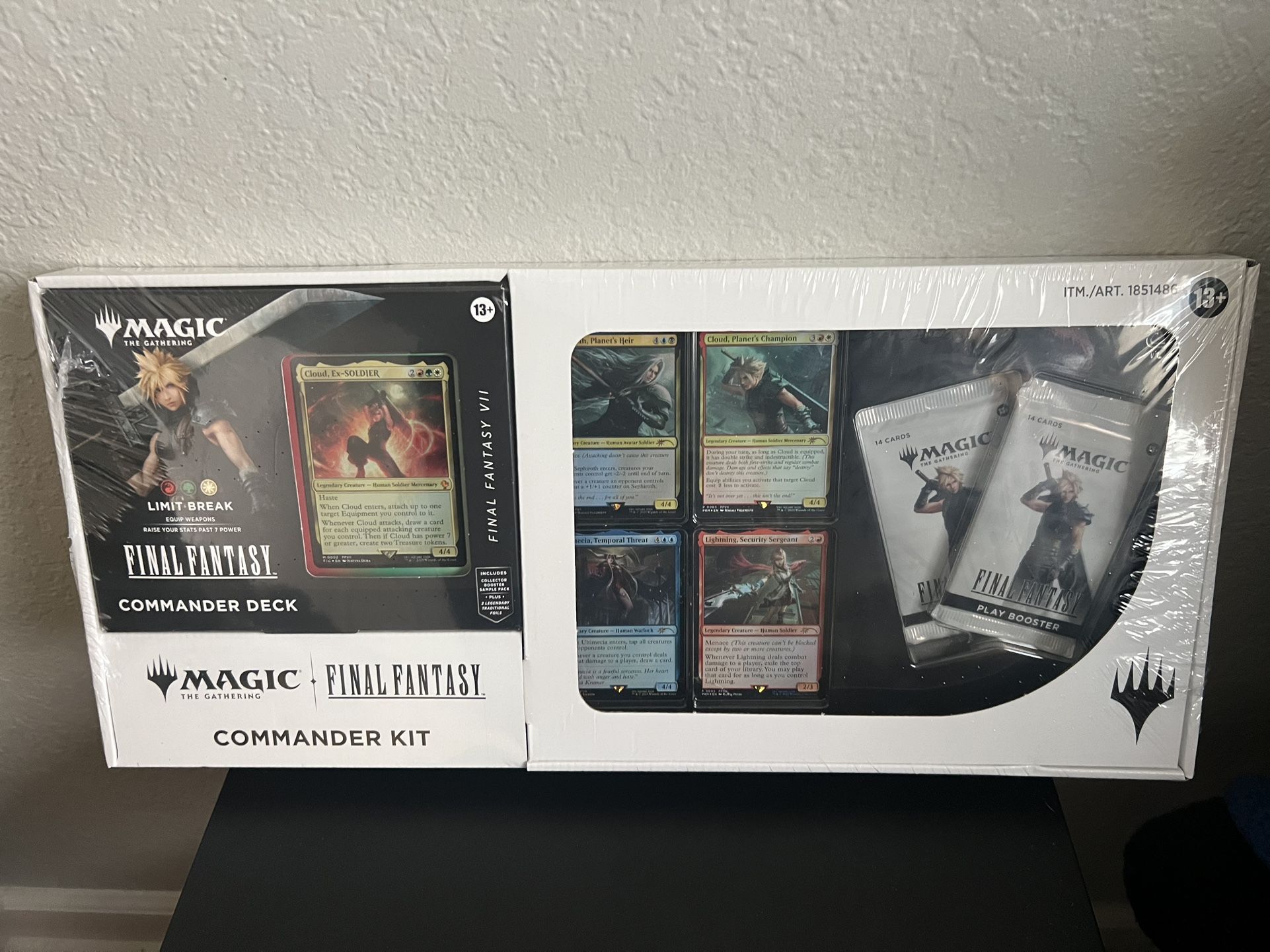 Final Fantasy 7 Magic The Gathering Commander Kit. Costco