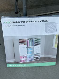 Peg Board Door