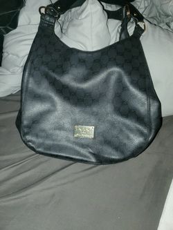 Black Bebe Three Compartment Handbag
