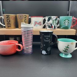 Starbucks Christmas Holiday Mugs