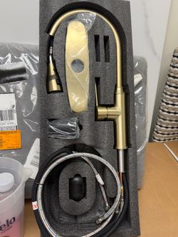 brand new gold kitchen faucet $50