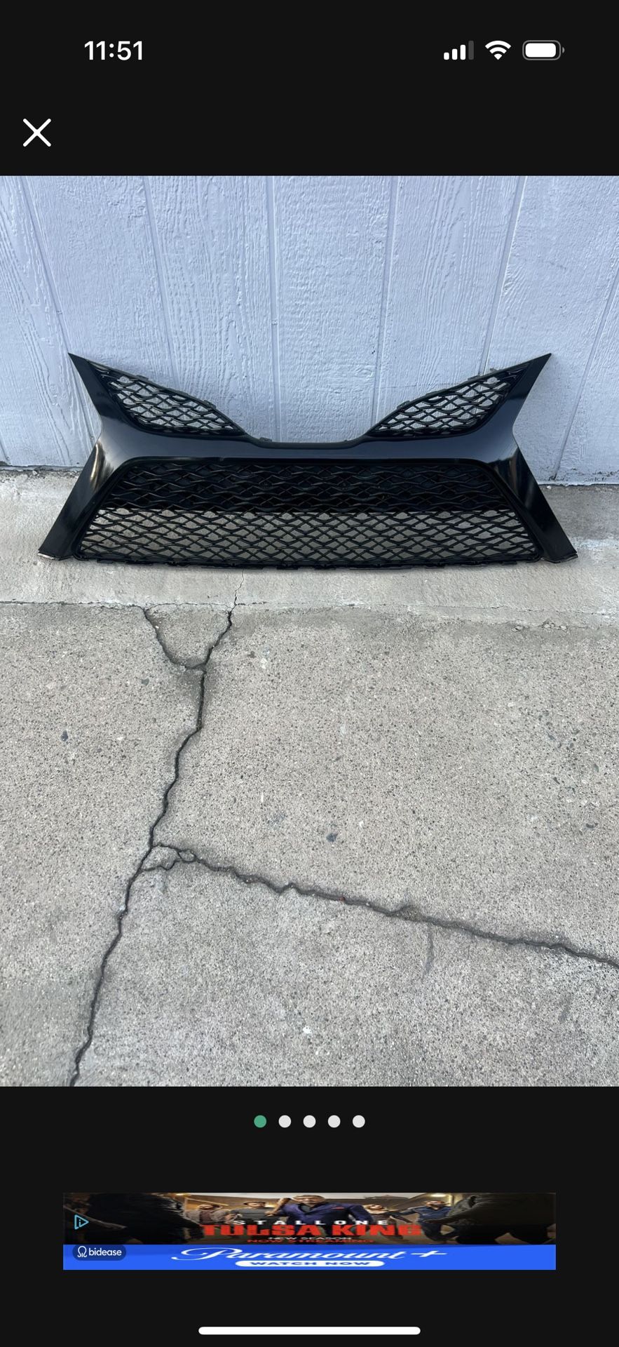 Toyota Camry 2018-2020 grill