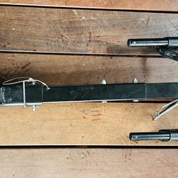 Bike rack trailer hitch