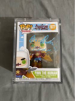 Finn The Human Signed Funko Pop