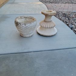 2 Ceramic Pot 