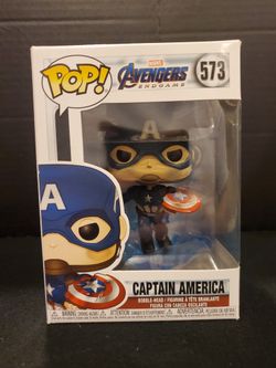 CAPTAIN AMERICA MARVEL FUNKO POP 573