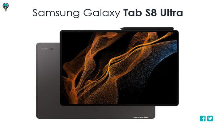Samsung Tab S8 Ultra amoled screen Wifi Model With Case 