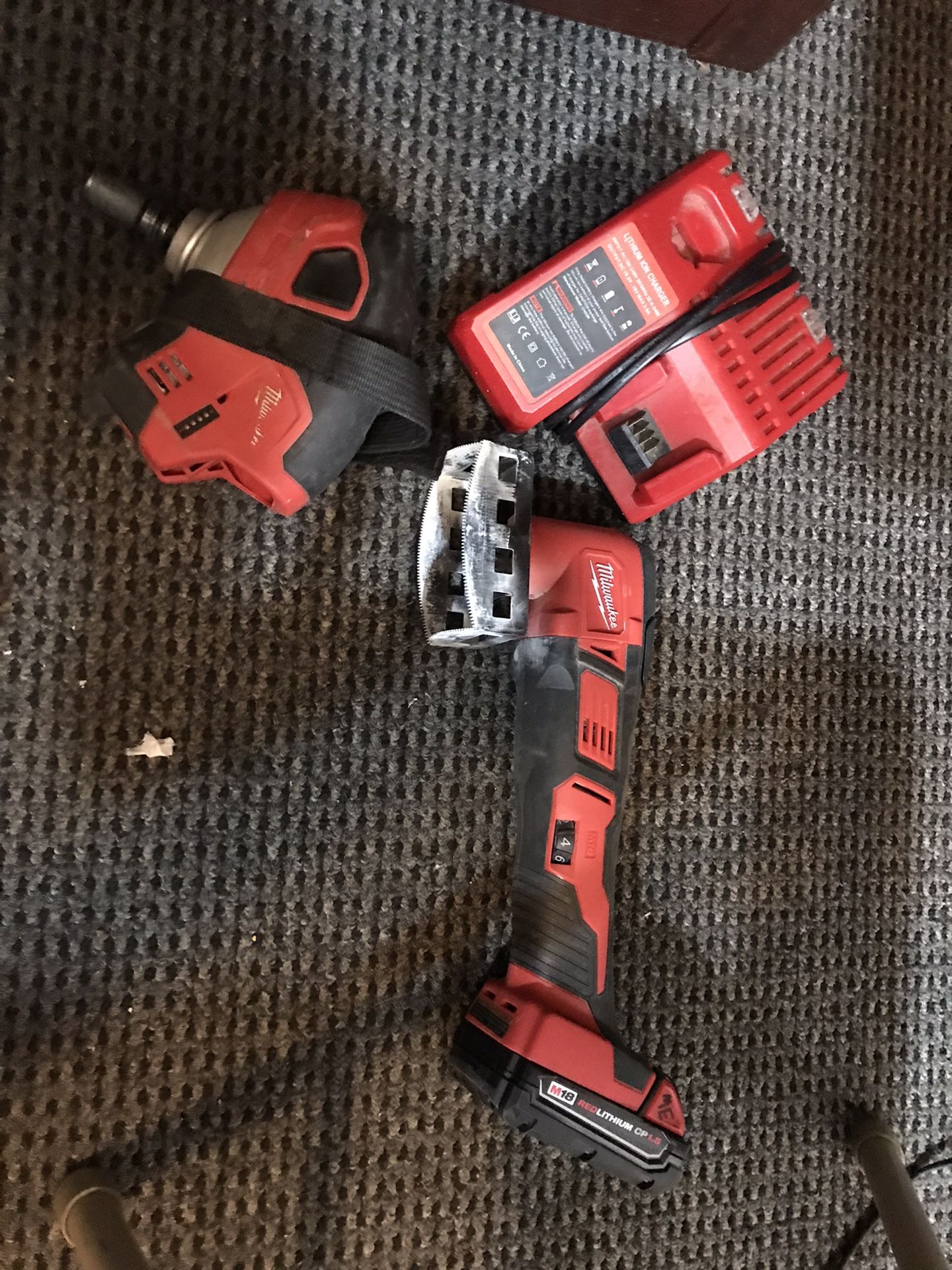 Milwaukee Multi Tool And Palm Nailer