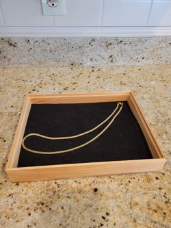 23" Necklace (Prob Gf)  But  Not  14k. Very Shiny