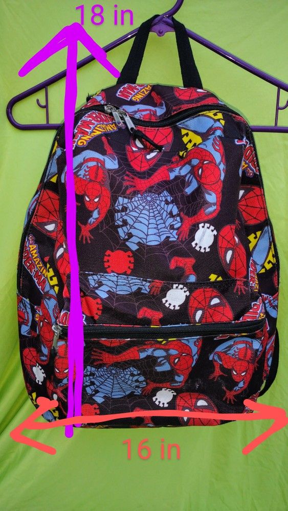 MARVAL COMICS AMAZING SPIDER-MAN BACK PACK