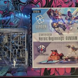 Gundam Card Game Heroic Beginnings Gundam Assemble Set ST01A - ONLY MODEL KITS