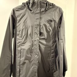 Women’s Black North Face Rain Jacket 