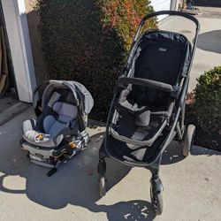 Chicco Car Seat And Stroller 