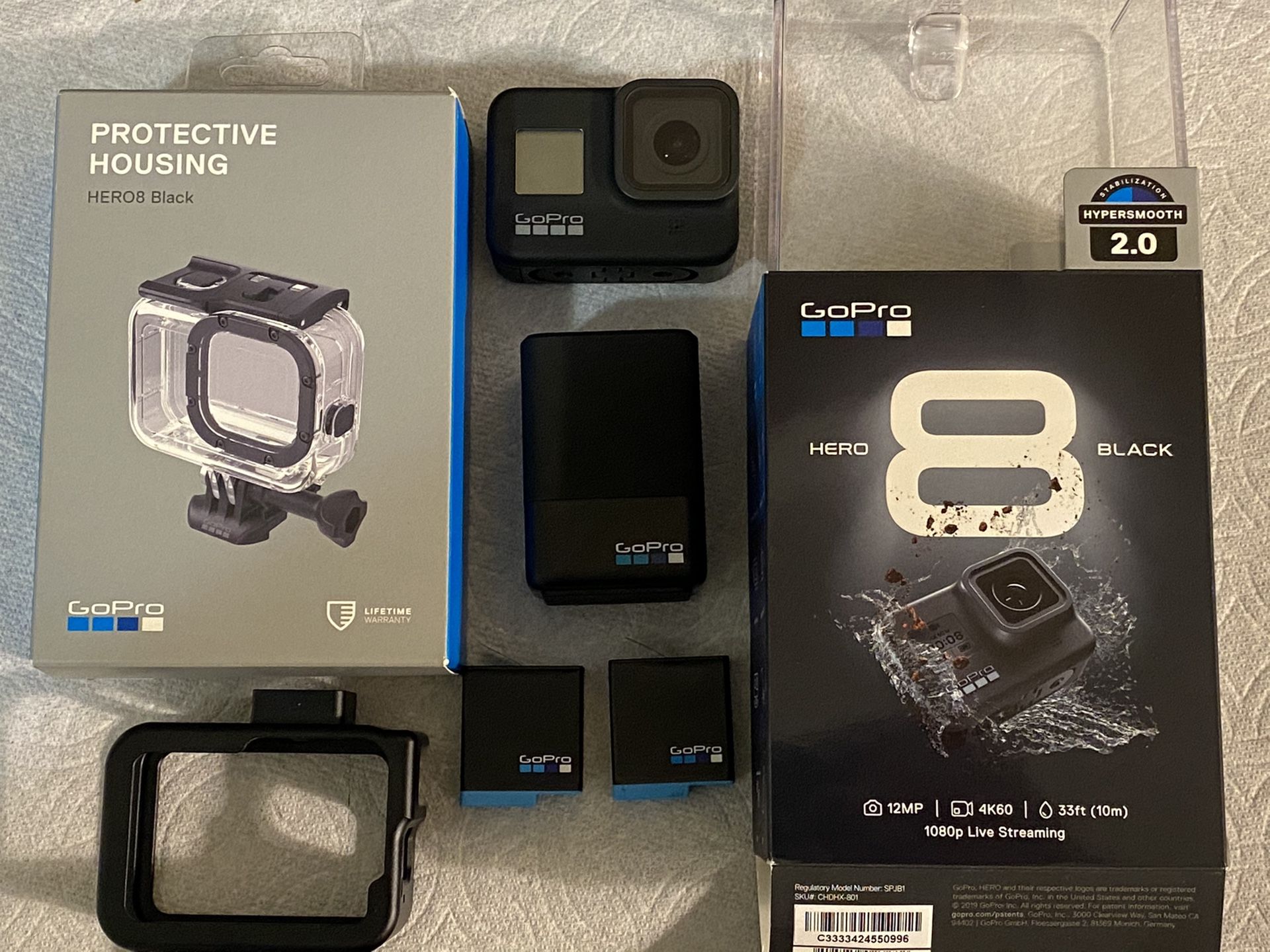 GoPro Hero 8 Black + Gimbal + Accessories