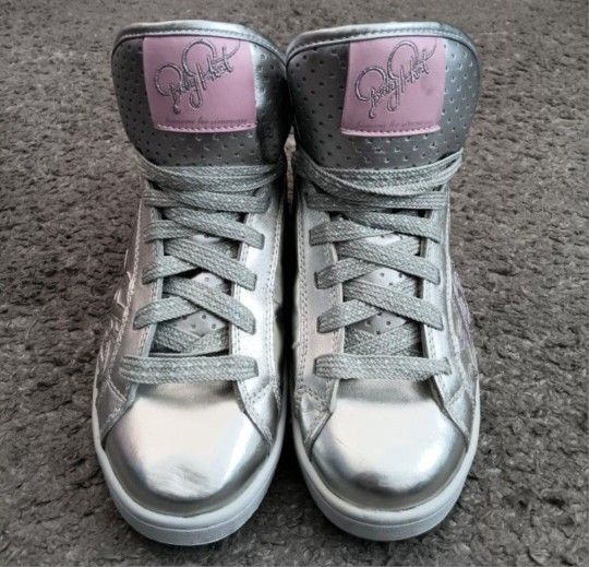 Baby Phat Glitter Cat High Tops Women's Shoes