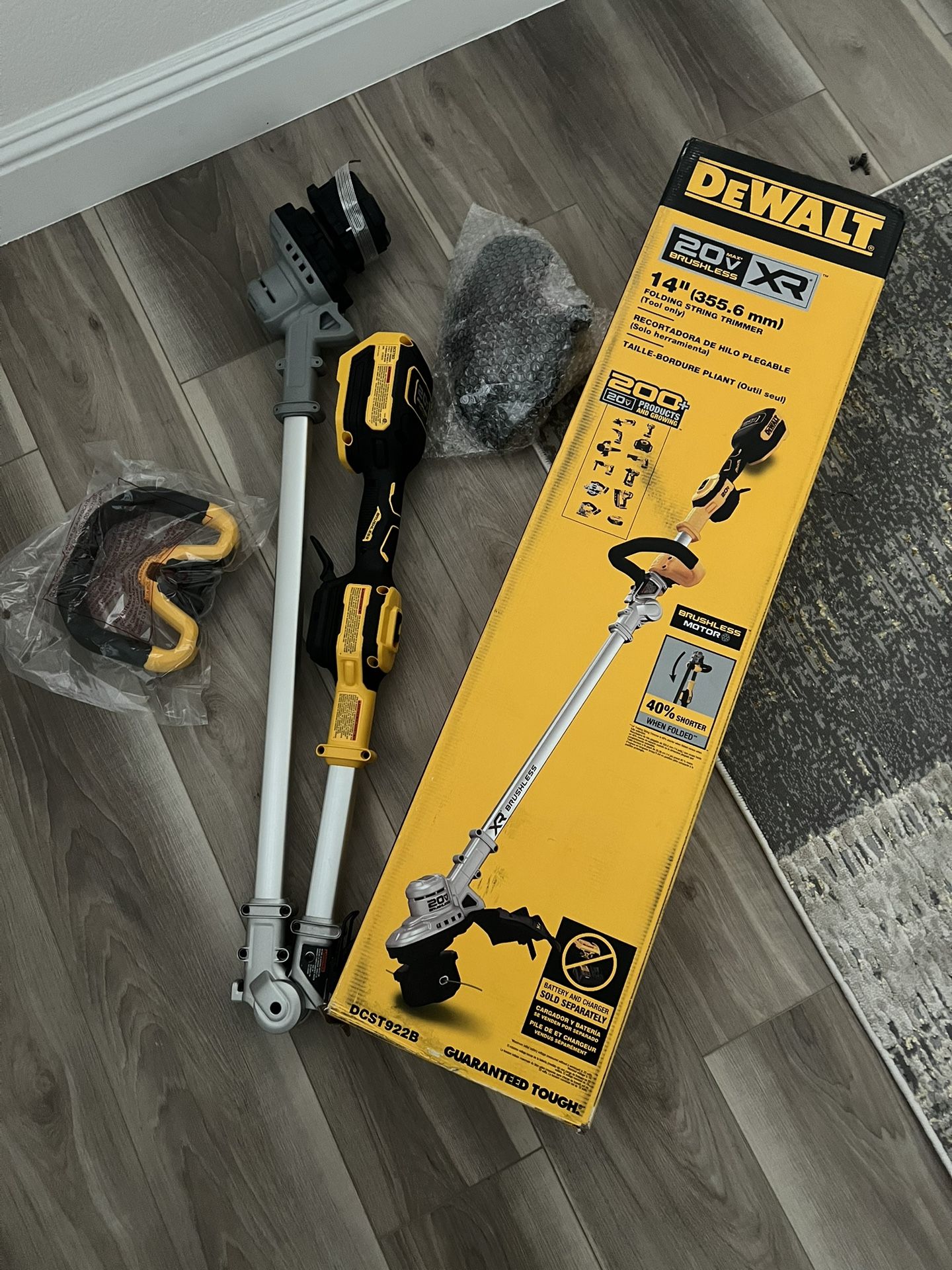 Dewalt 20v Brushless Trimmer Tool