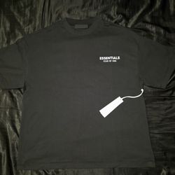 Fear of God Essentials Shirt, Black, Size M & L