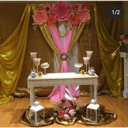 Beautiful decoratives 2 tables for weddings, birthdays, candy bar, Home and others.