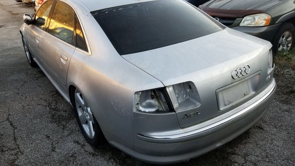 05 audi A8L parting out