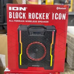 Ion Block Rocker Icon Wireless Bluetooth Speaker