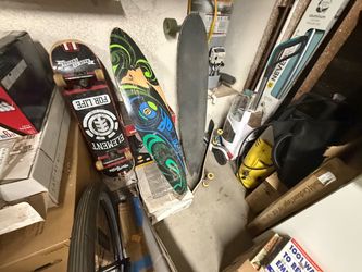 Assortment of Skateboards
