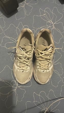 asics white