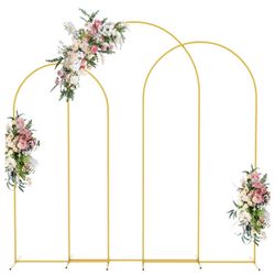 Wedding Backdrop Arch Stand 3 Set 8ft /7.3 Ft /6.6ft