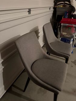 Gray chairs