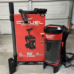 Milwaukee M18 FUEL 1gal Backpack Vacuum 3in1