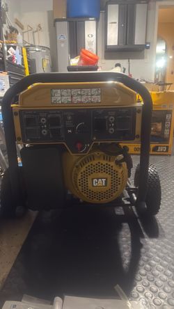 CAT RP6(contact info removed)W Portable Generator - Like New, Never Used