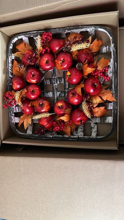 Fall Decoration / Apple / Fall Leaves 