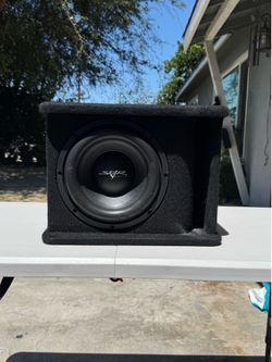 Skar 10” woofer and box