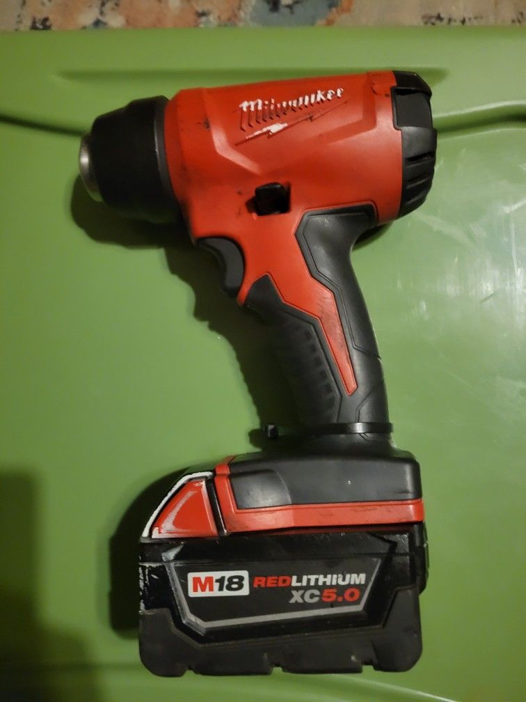 Milwaukee M18  Heather Gun 
