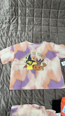 Girls trick or treat shirt size 14 X-Large