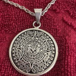 SILVER/ PLATA Calendario Azteca 