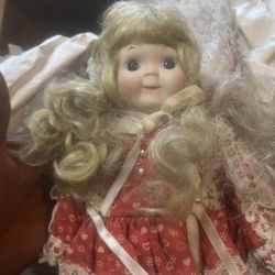 Vintage Porcelain Doll