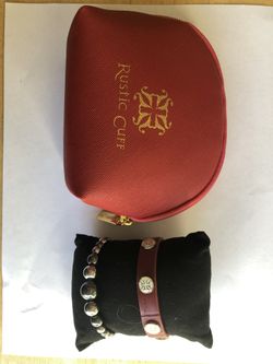 Rustic Cuff bracelets and bag