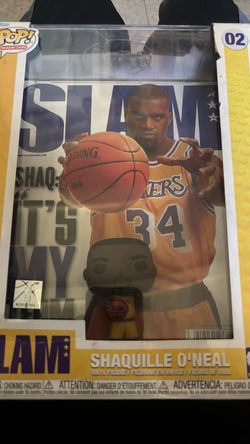 Funko Pop Shaquille O'Neal SLAM Magazine Cover #02  figure