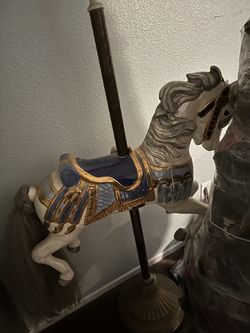 Antique Carousel Horse Life Size
