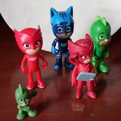 Lot of PJ MASK 5 Pieces
