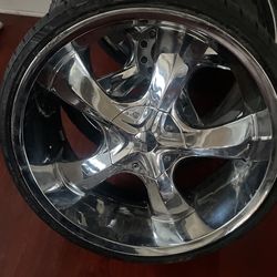 22” Deep Dish 5 Lug Universal