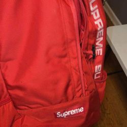 Supreme SS18 Backpack Red