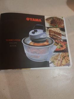 Oyama air fryer . turbo oven. white. in excellent condition