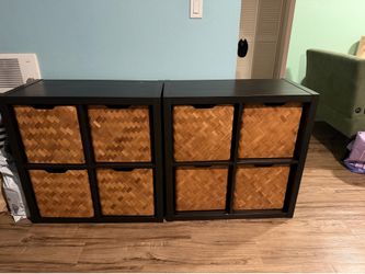 CUBE STORAGE W/ BINS