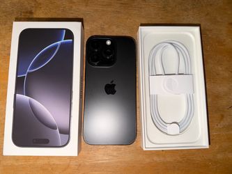 iPhone 16 Pro in Black 128GB