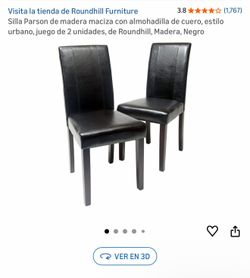 Sillas de piel // Leather chairs