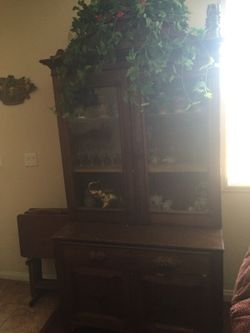 Antique china cabinet